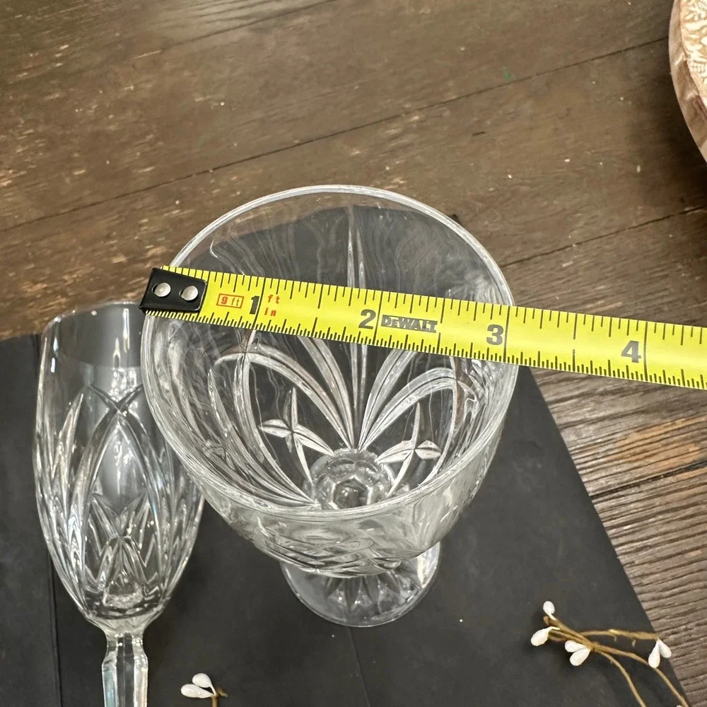 Marquis by Waterford 4 Piece Brookside Iced Beverage Glasses 8.5 inch tall